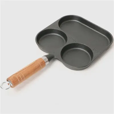 Noj tshais Cast Iron Frying Pan